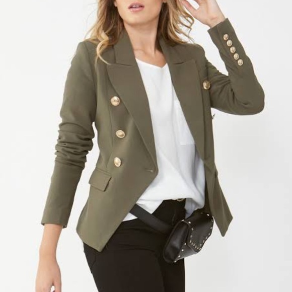 Military Khaki Blazer - Picture 8 of 11